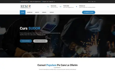 Site-ul REM Human Resources: Cursuri de calificare