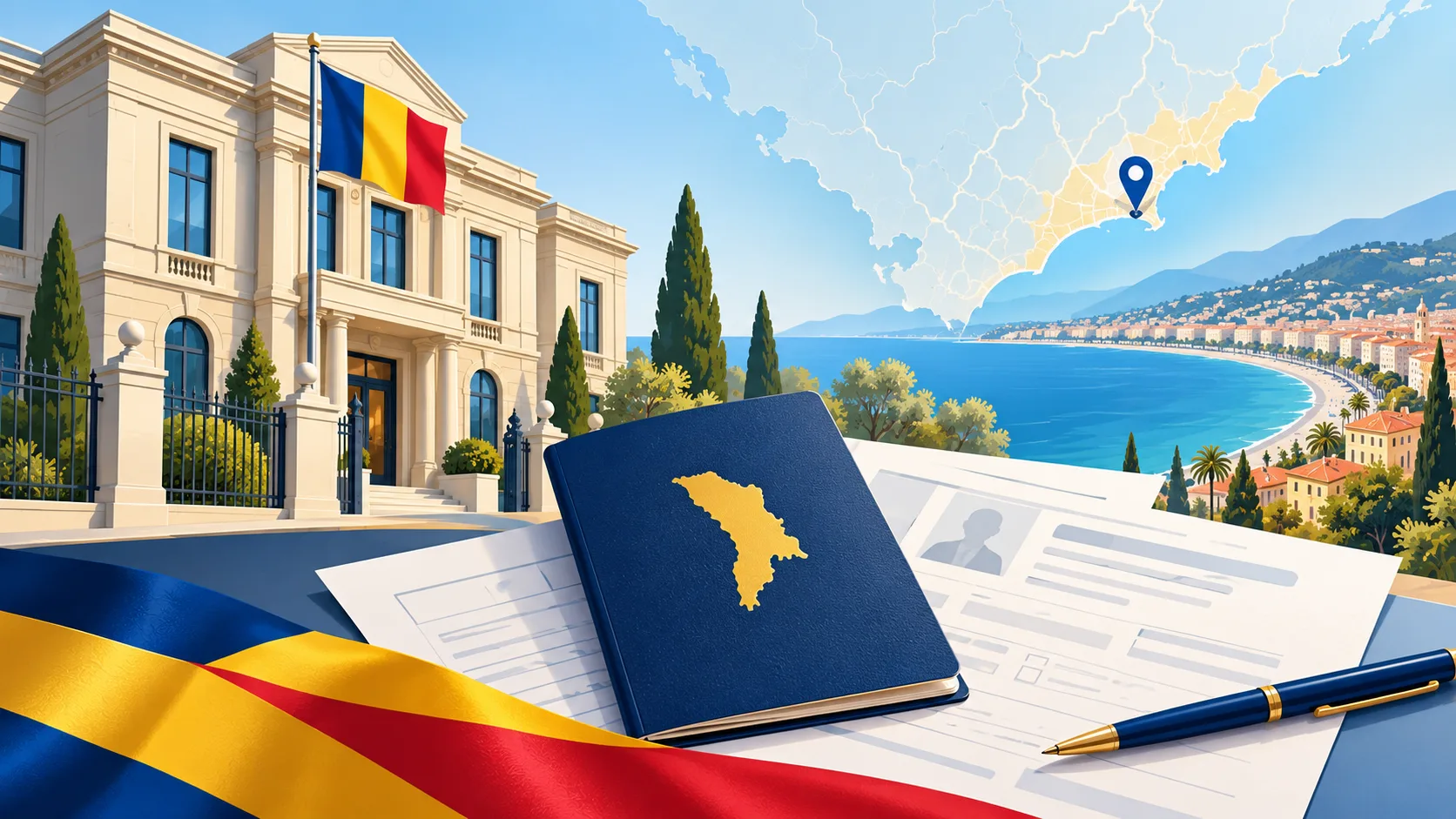 Consulatul General al Republicii Moldova la Nisa | Ministerul Afacerilor Externe al Republicii Moldova